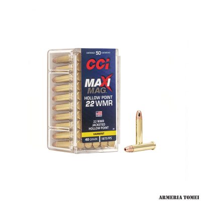 CCI - CAL.22 WMR MAXI-MAG 40GR JHP 0024