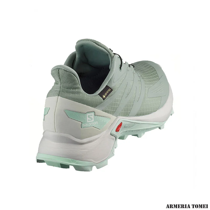 SALOMON - DONNA - SUPERCROSS BLAST GTX W Green Milieu / Lunar Rock / Icy Morn - immagine 2