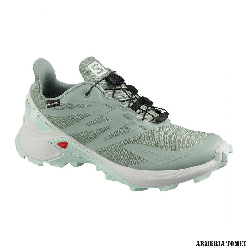 SALOMON - DONNA - SUPERCROSS BLAST GTX W Green Milieu / Lunar Rock / Icy Morn