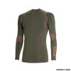 X TECH - MAGLIA CERVINO GIROCOLLO - VERDE