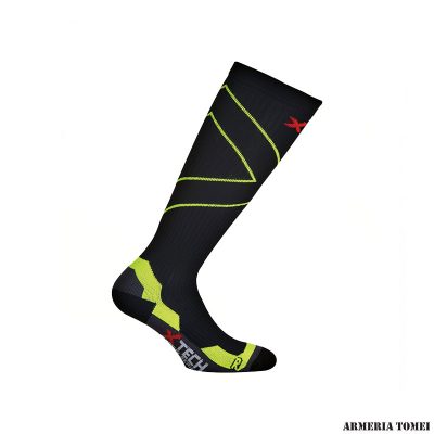 CALZE - X TECH - X RUNNING NERO