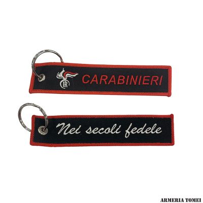 PORTACHIAVI CARABINIERI RICAMATI