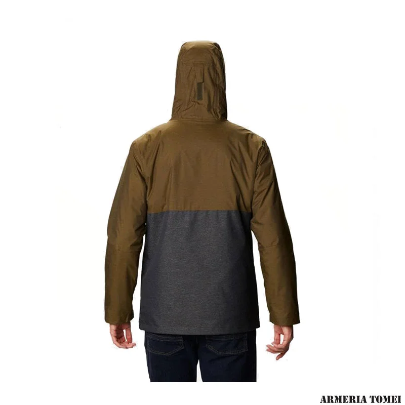 GIACCA - UOMO - COLUMBIA - RIDGE GATES™ INTERCHANGE Shark Twill, Olive Green Slub - immagine 2