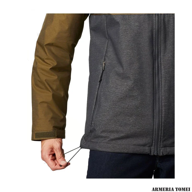 GIACCA - UOMO - COLUMBIA - RIDGE GATES™ INTERCHANGE Shark Twill, Olive Green Slub - immagine 6