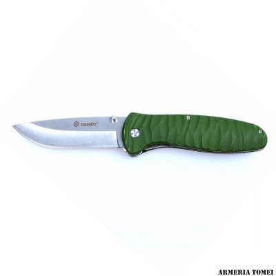 COLTELLO - GANZO G6252 VERDE LAMA CM 8,9