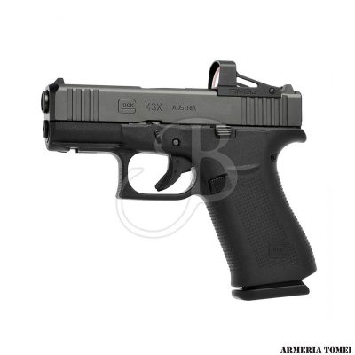 PISTOLA - GLOCK - SEMIAUTO MOD.43X R/MOS/FS COMBO 9X21+1C