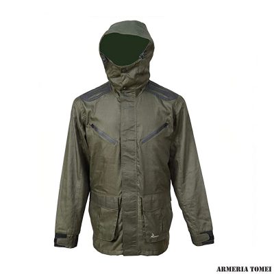 KONUSTEX - DIVMAX GIACCA IN TESSUTO VERDE