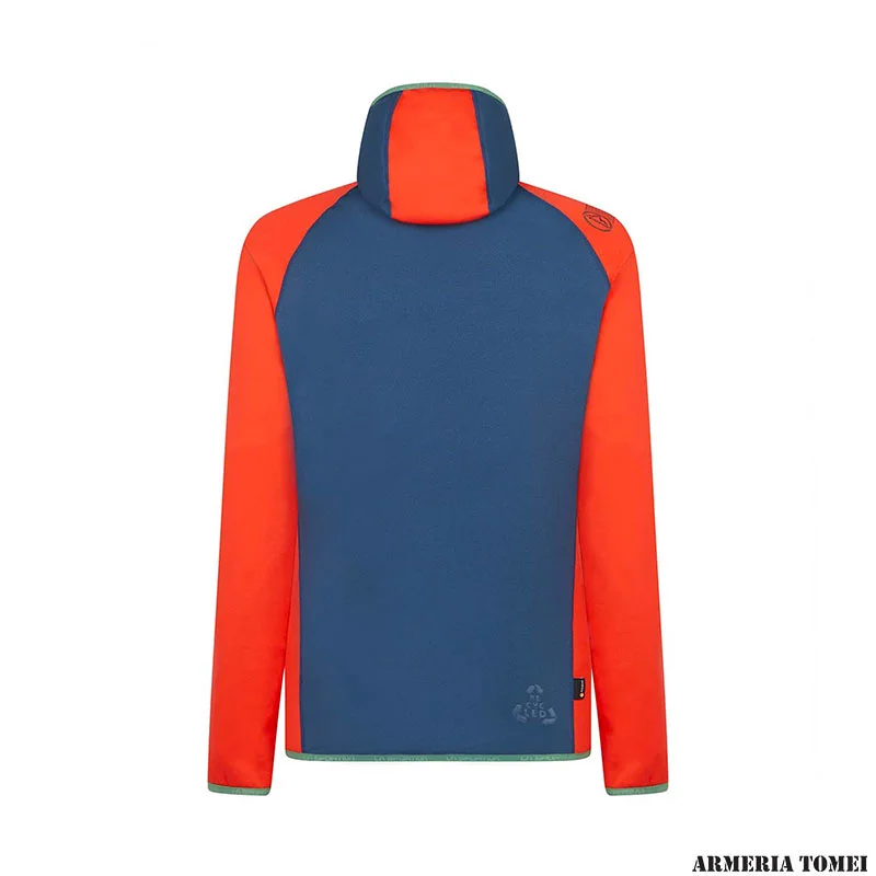 FELPA - LA SPORTIVA -  GEMINI HOODY Opal / Poppy - immagine 2