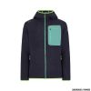FELPA - LA SPORTIVA -  AGON HOODY Carbon / Jasmine Green