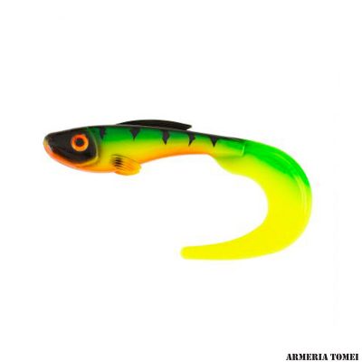 ABU GARCIA - BEAST CURL TAIL Fire Tiger 17 CM / 54.6 GR
