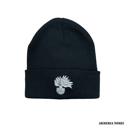 CAPPELLO IN LANA CARABINIERI (LOGO ARGENTO)