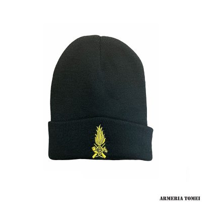 CAPPELLO LANA - GUARDIA DI FINANZA NERO