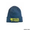 CAPPELLO LANA - POLIZIA STRADALE (BLU SCURO)