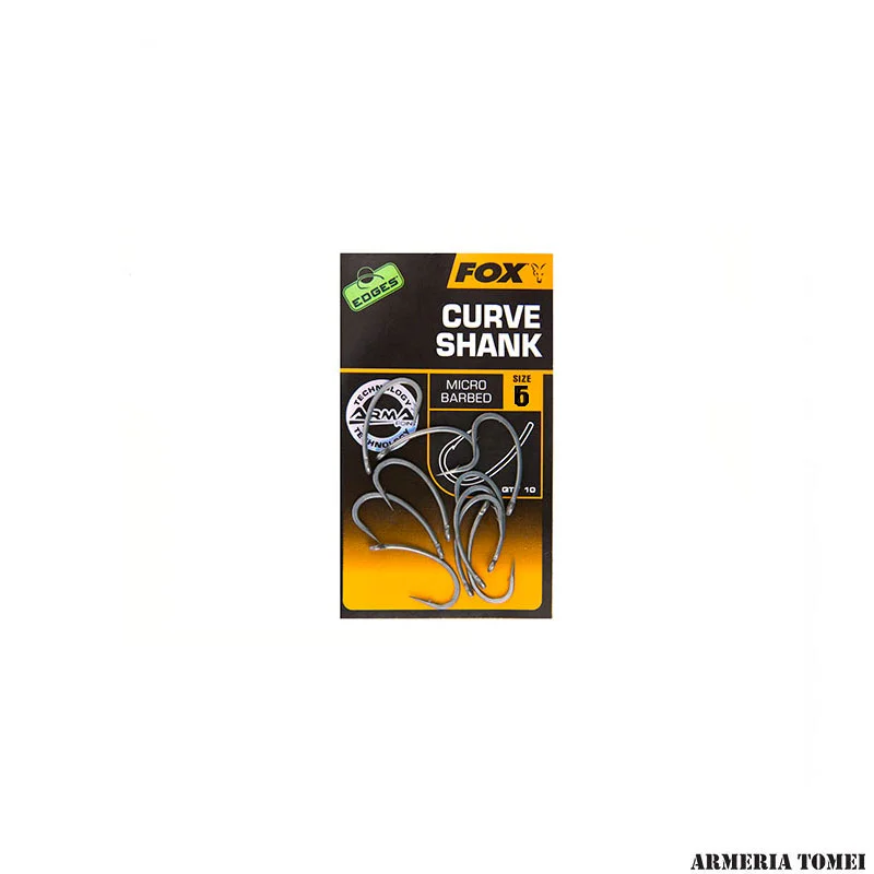FOX - EDGES™ CURVE SHANK MICRO BARBED SIZE 2 (10PZ)