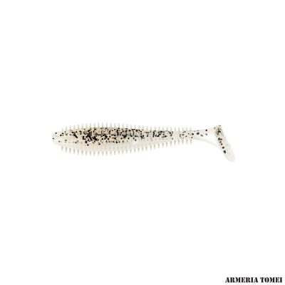 FOX RAGE - SPIKEY SHAD - SALT N PEPPER 6 cm / 2.75"