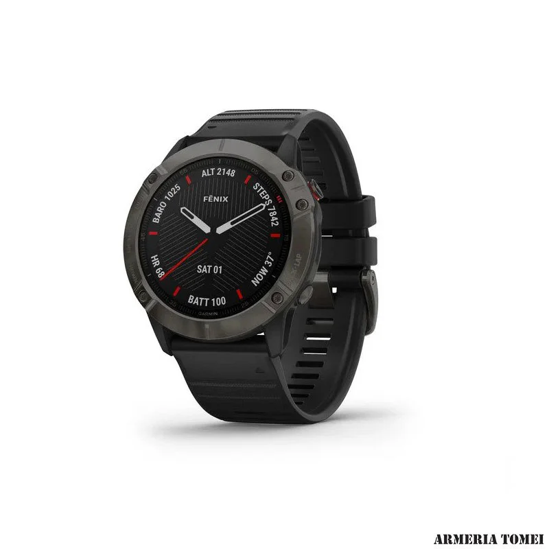 GARMIN - FĒNIX 6X SAPPHIRE Ultimate Multisport GPS Watch - immagine 3