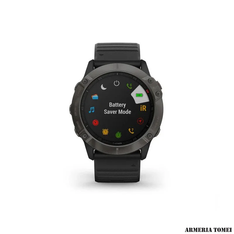 GARMIN - FĒNIX 6X SAPPHIRE Ultimate Multisport GPS Watch