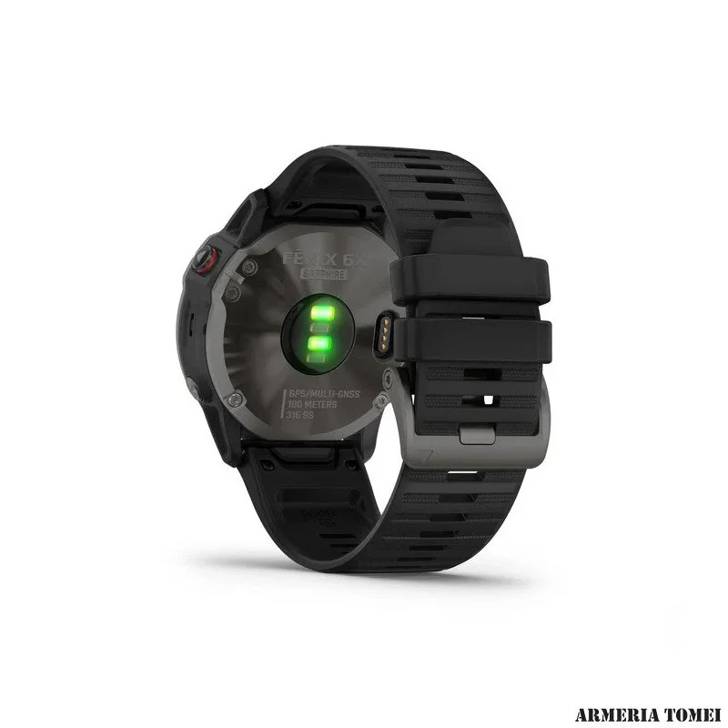 GARMIN - FĒNIX 6X SAPPHIRE Ultimate Multisport GPS Watch - immagine 8