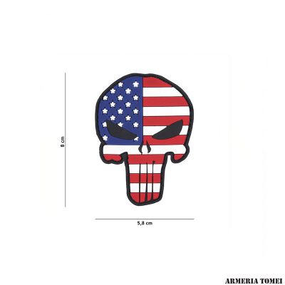 PATCH - 3D PVC PUNISHER USA #13080