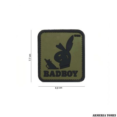 PATCH - 3D PVC BADBOY GREEN