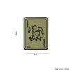 PATCH - 3D PVC JOKER GREEN