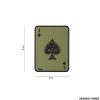 PATCH - 3D PVC ASSO DI PICCHE GREEN