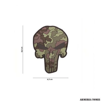 PATCH - 3D PVC PUNISHER ITALIAN CAMO #19053