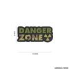 PATCH - 3D PVC DANGER ZONE CAMO #2111