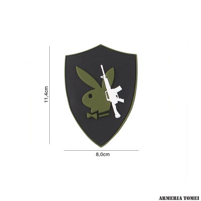 PATCH - 3D PVC PLAYBOY GUN #5116