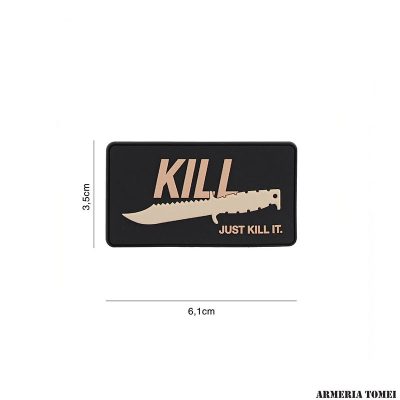 PATCH - 3D PVC JUST KILL IT DESERT