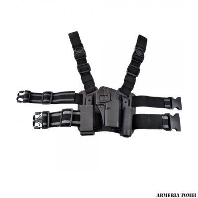 FONDINA COSCIALE PER GLOCK 17/19 NERA