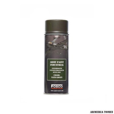 FOSCO INDUSTRIES - VERNICE SPRAY COLORE NATO GREEN 400ml