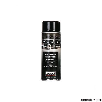 FOSCO INDUSTRIES - VERNICE SPRAY COLORE BLACK HIGH GLOSS 400ml