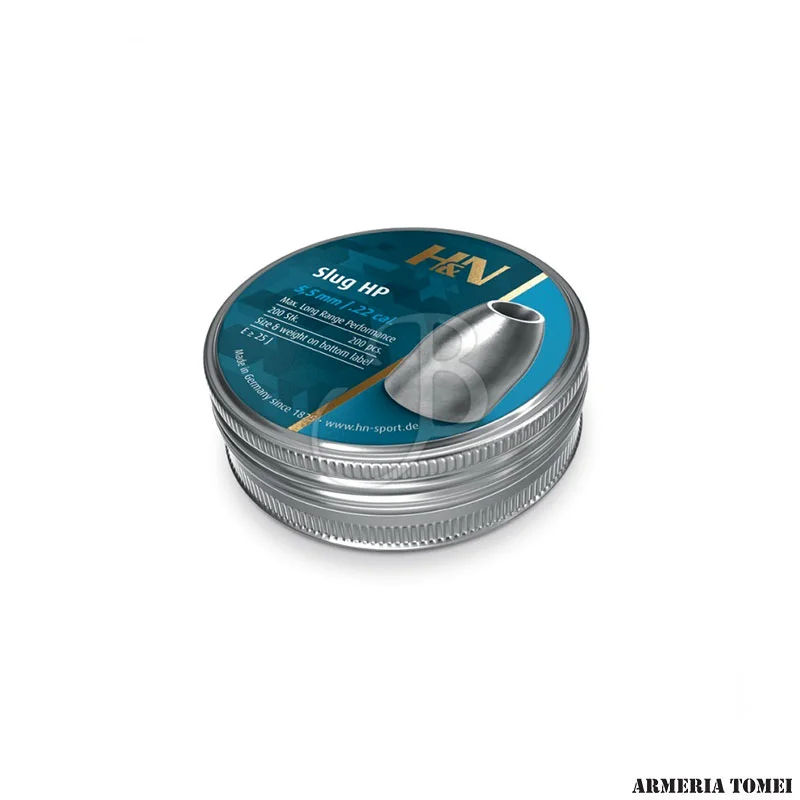PALLINI ARIA COMPRESSA - H&N DIABOLO SLUG HP 5.5MM .218 21GR >25J (CONF 200)