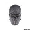 WOSPORT - MASCHERA BLOODED SKULL NERA