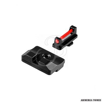 TRUGLO - SET MIRE FIBRA OTTICA ROSSA GLOCK-HIGH