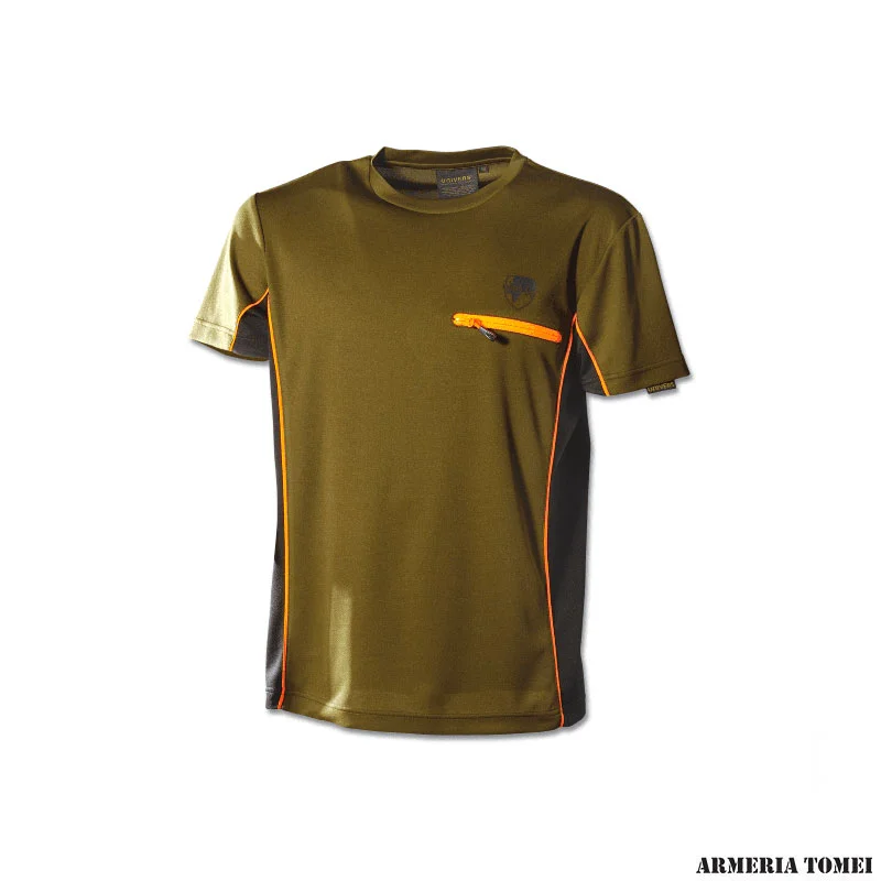 T-SHIRT - UNIVERS - TECHNICAL CON TASCA SUL PETTO