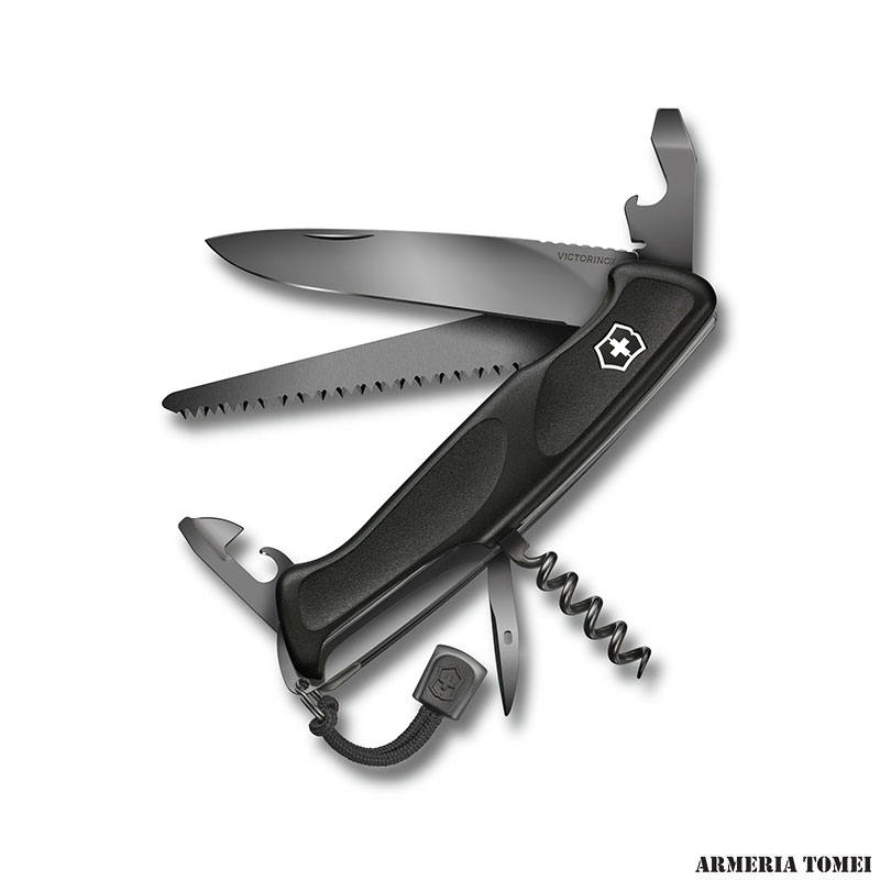 COLTELLINO SVIZZERO – VICTORINOX – RANGER GRIP 55 ONYX BLACK