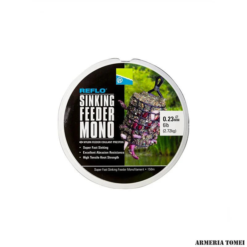 PRESTON - REFLO SINKING FEEDER MONO 0.23mm / 6lb (2.72kg) - immagine 2