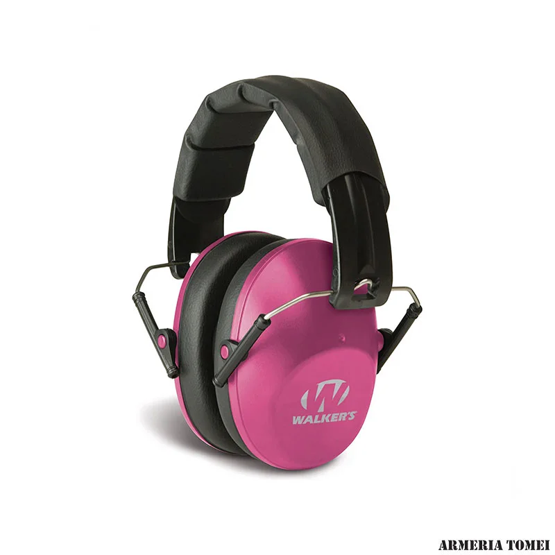 CUFFIE DA TIRO - WALKER'S - CUFFIA PASSIVE LOW PROFILE -PINK