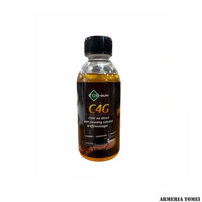 FOR GUN - C4G  250ml rimuove residui di piombo, rame e polvere da sparo, formando inoltre un rivestimento anticorrosione ed antiabrasione