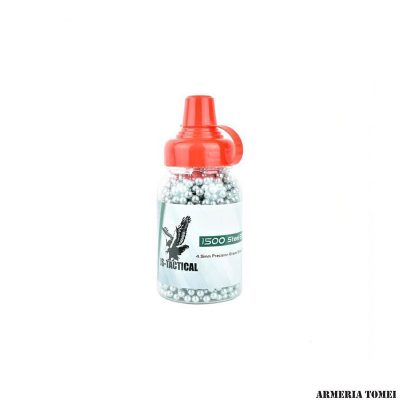 JS-TACTICAL - PALLINI IN ACCIAIO 4,5MM BB1500