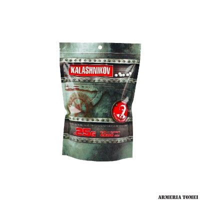 KALASHNIKOV - PALLINI .25G BIANCHI - 5,93mm CONF. 4000 PZ.