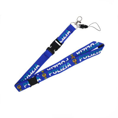 PORTACHIAVE DA COLLO POLIZIA DI STATO