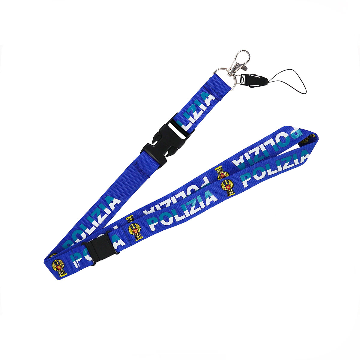 PORTACHIAVE DA COLLO POLIZIA DI STATO