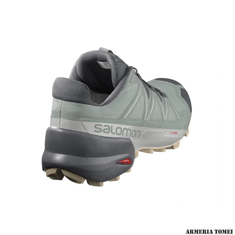 SALOMON - UOMO - SPEEDCROSS 5 Green Milieu/Ebony/Pale Khaki - immagine 2