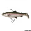 SAVAGE GEAR - 3D TROUT RATTLE SHAD 20.5cm - 8" 103g - 3 2/3 oz SLOW SINK Rainbow Trout