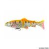 SAVAGE GEAR - 3D LINE THRU TROUT 15cm - 6" 35g - 1 1/4 oz SLOW SINK Golden Albino Rainbow