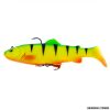 SAVAGE GEAR - 3D TROUT RATTLE SHAD 20.5cm - 8" 103g - 3 1/2 oz SLOW SINK Fire Tiger