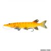 SAVAGE GEAR - 3D LINE THRU PIKE 20cm - 8" 66g - 2 1/3 oz 02 Albino Pike